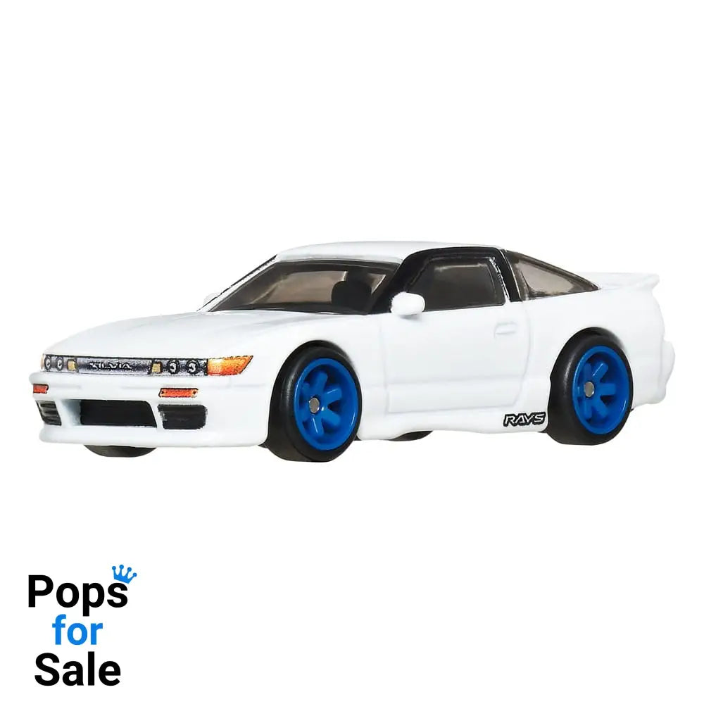 Hot Wheels Premium Car Culture Diecast Vehicle 2-Pack 1/64 '96 Nissan 180SX Type X & Nissan SilEighty