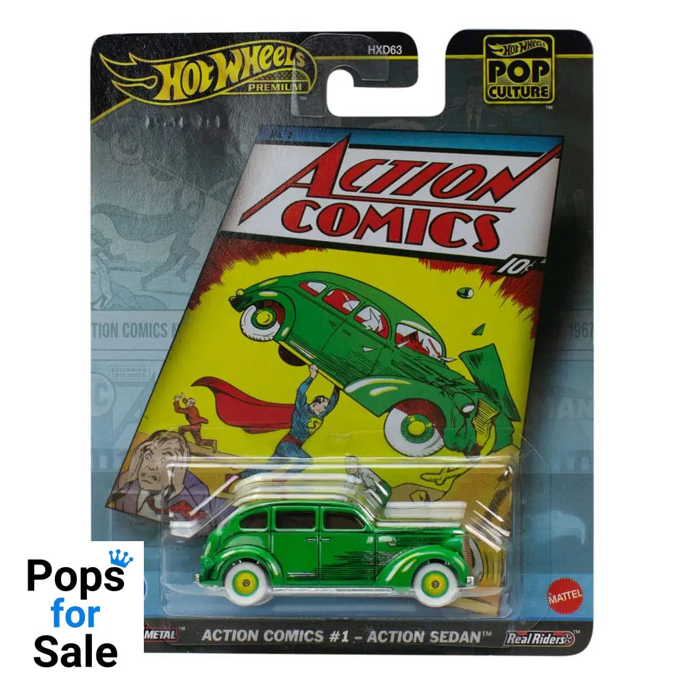 Hot Wheels Premium Diecast Vehicles 1/64 Pop Culture 979F Assortment (10) Vehicles