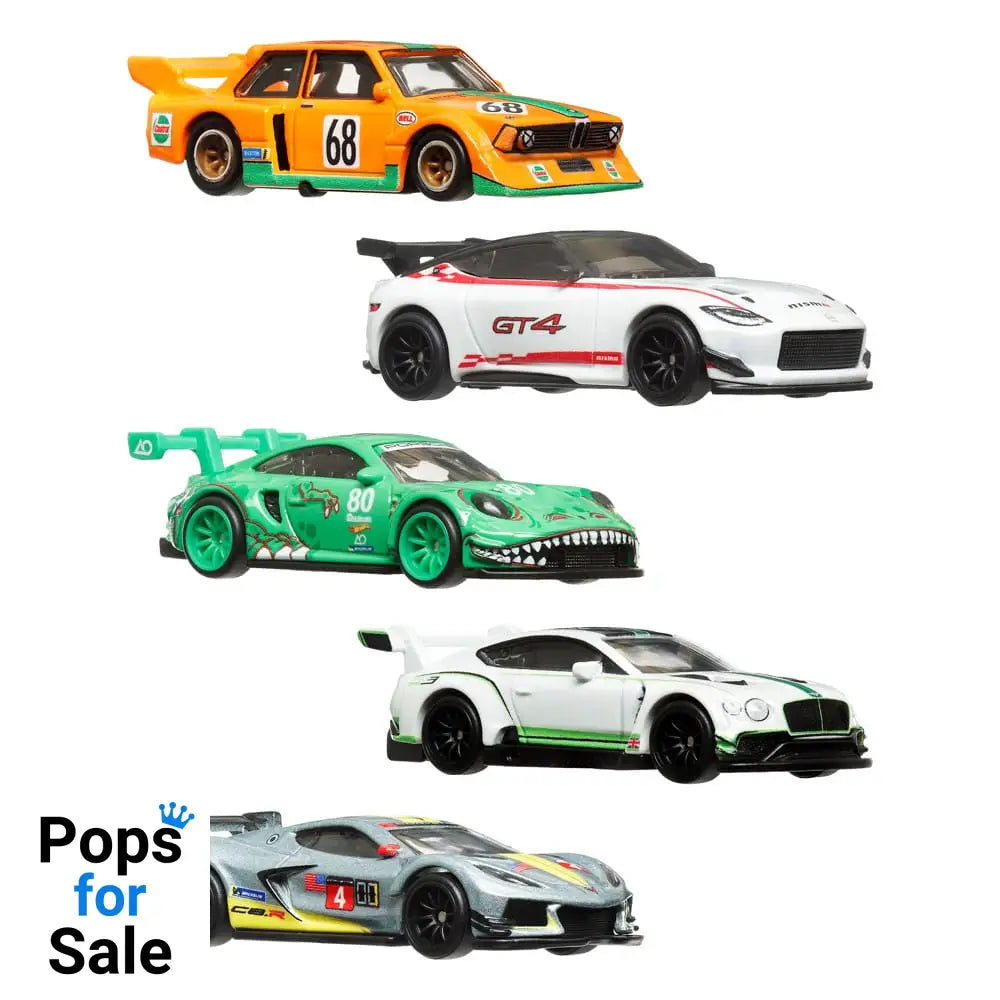 Hot Wheels Premium Diecast Vehicles 1/64 Race Day 976D Assortment (10) Vehicles