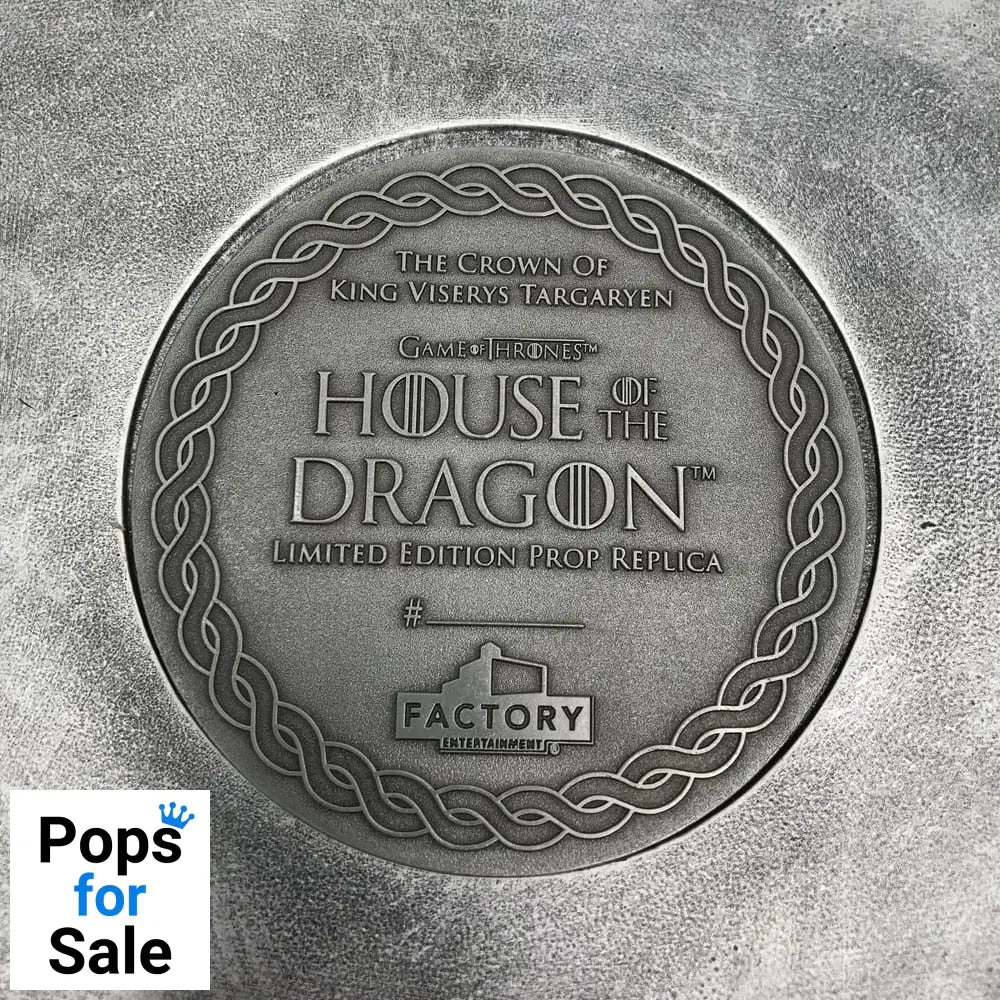 House of the Dragon 1/1 Prop Replica The Crown Of King Viserys Targaryen Limited Edition 15 cm