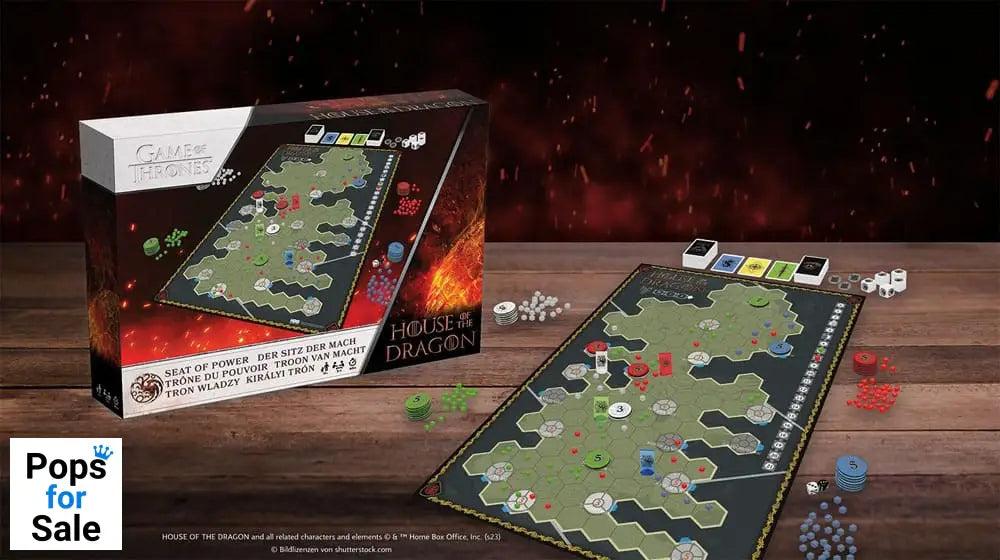 House of the Dragon Board Game Seat of Power