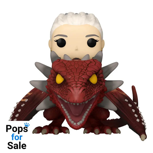 House of the Dragon POP! Rides Deluxe Vinyl Rhaenys Targaryen with Meleys 9 cm Funko POP POP! Figures