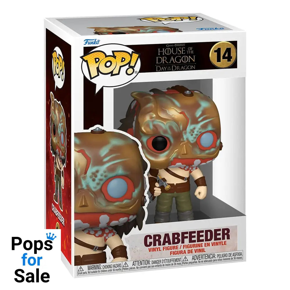 House of the Dragon POP! TV Vinyl Figure Crabfeeder 9 cm