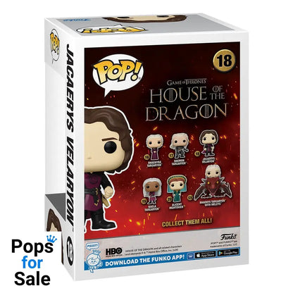 House of the Dragon POP! TV Vinyl Figure Jarcarys Valaryon 9 cm