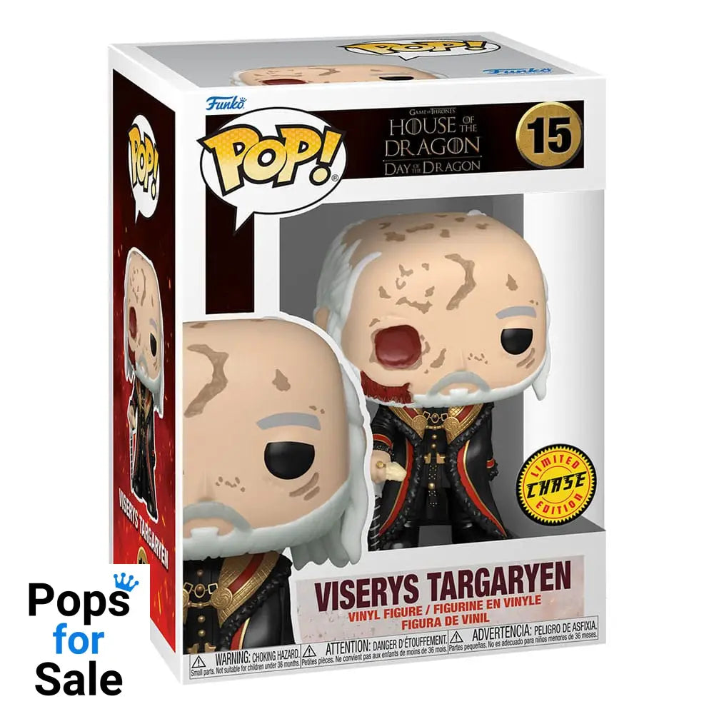 House of the Dragon POP! TV Vinyl Figures Masked Viserys 9 cm Assortment (6)