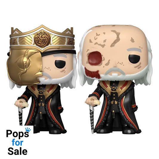 House of the Dragon POP! TV Vinyl Figures Masked Viserys 9 cm Assortment (6)