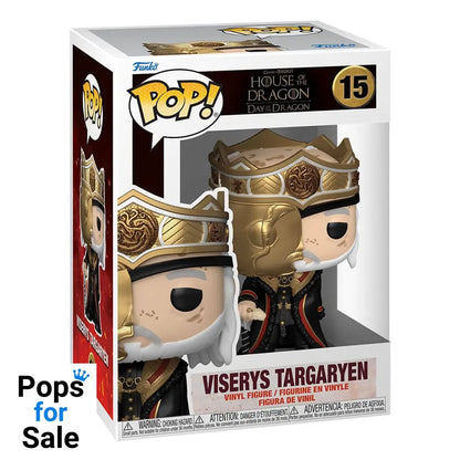 House of the Dragon POP! TV Vinyl Figures Masked Viserys 9 cm Assortment (6)