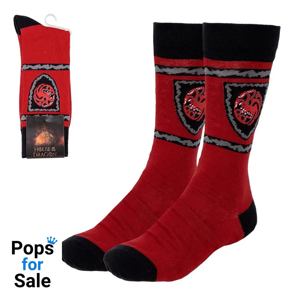 House of the Dragon Socks Crest Assortment (6) Footwear