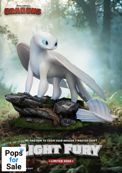 How To Train Your Dragon 3 Master Craft Statue Light Fury 29 cm