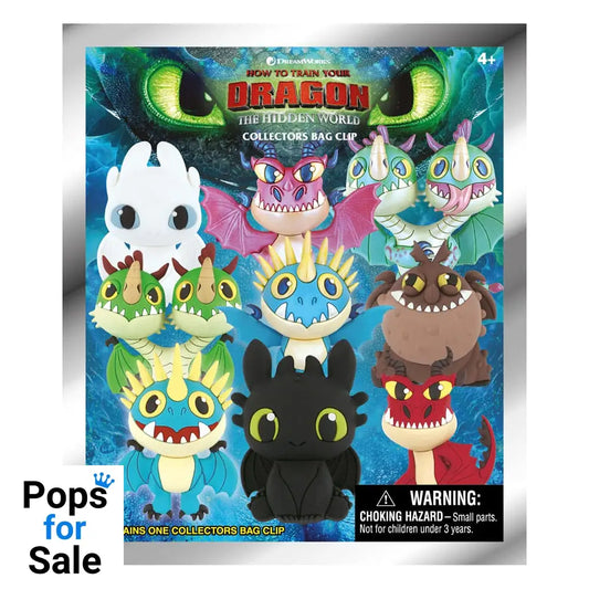 How to Train Your Dragon 3D PVC Bag Clips Series 1 Display (24)