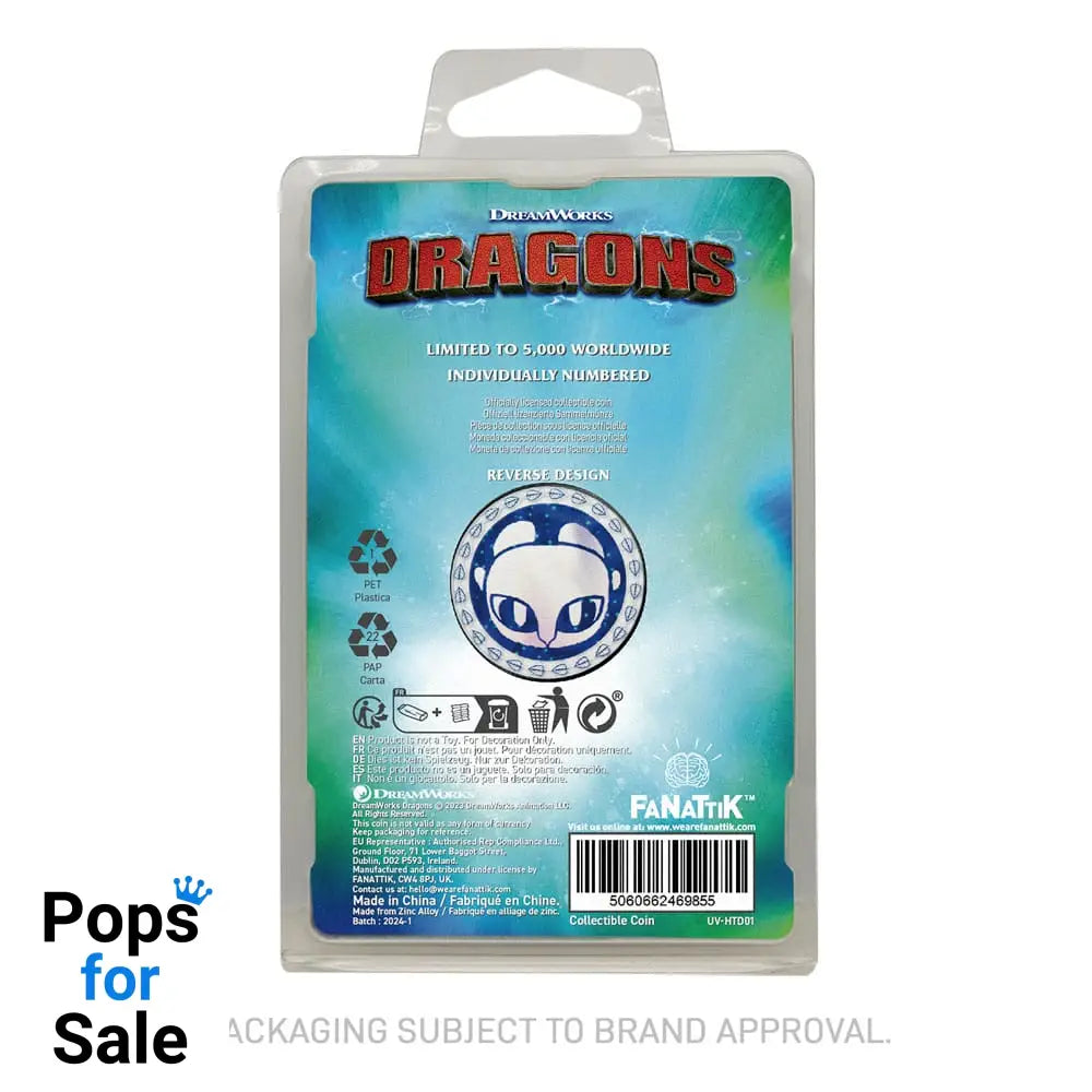 How to Train Your Dragon Collectable Coin Limited Edition Coins