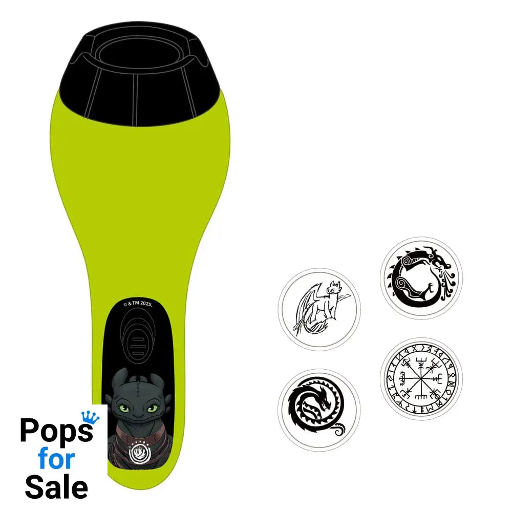 How to Train Your Dragon Flashlight with Projector