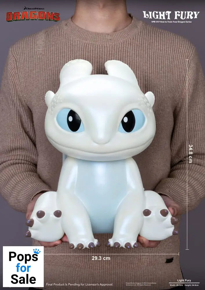 How to Train Your Dragon Funktional Figure Vinyl Light Fury 35 cm Banks