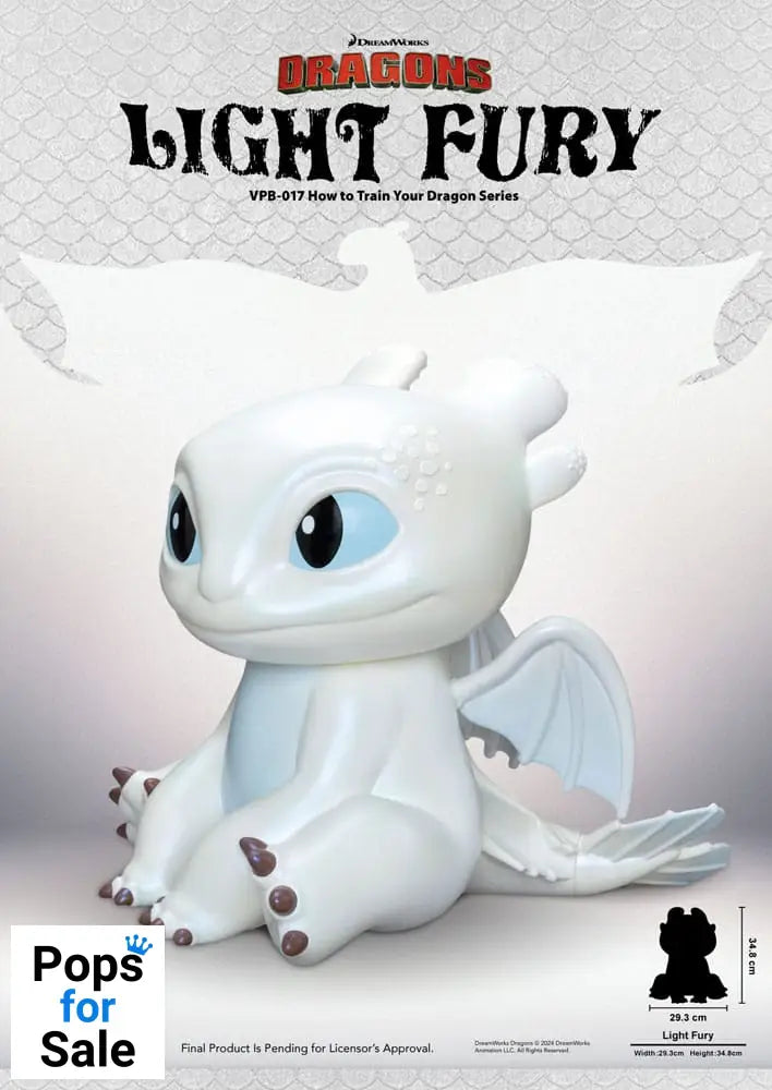 How to Train Your Dragon Funktional Figure Vinyl Light Fury 35 cm