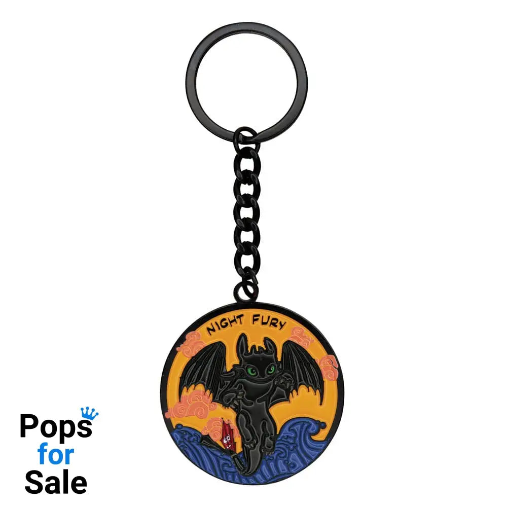 How to Train Your Dragon Keychain Night Fury Limited Edition
