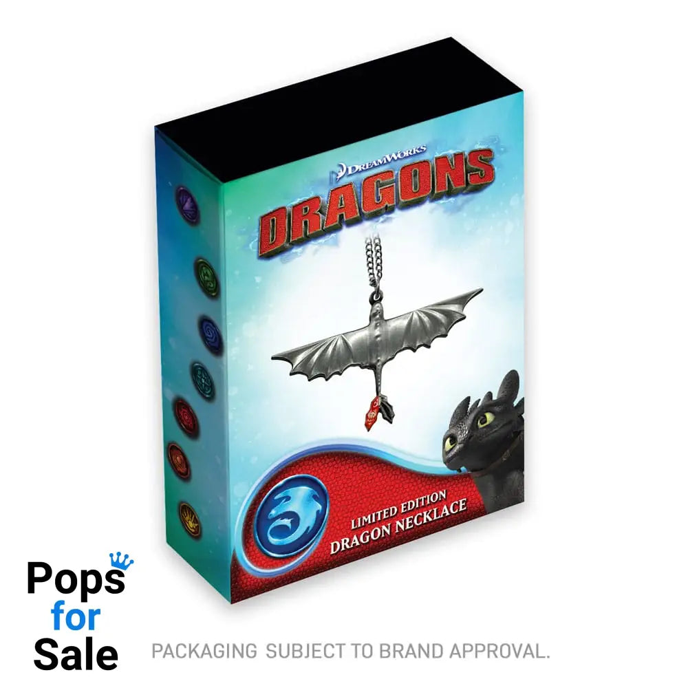 How to Train Your Dragon Necklace with Pendant Toothless Limited Edition