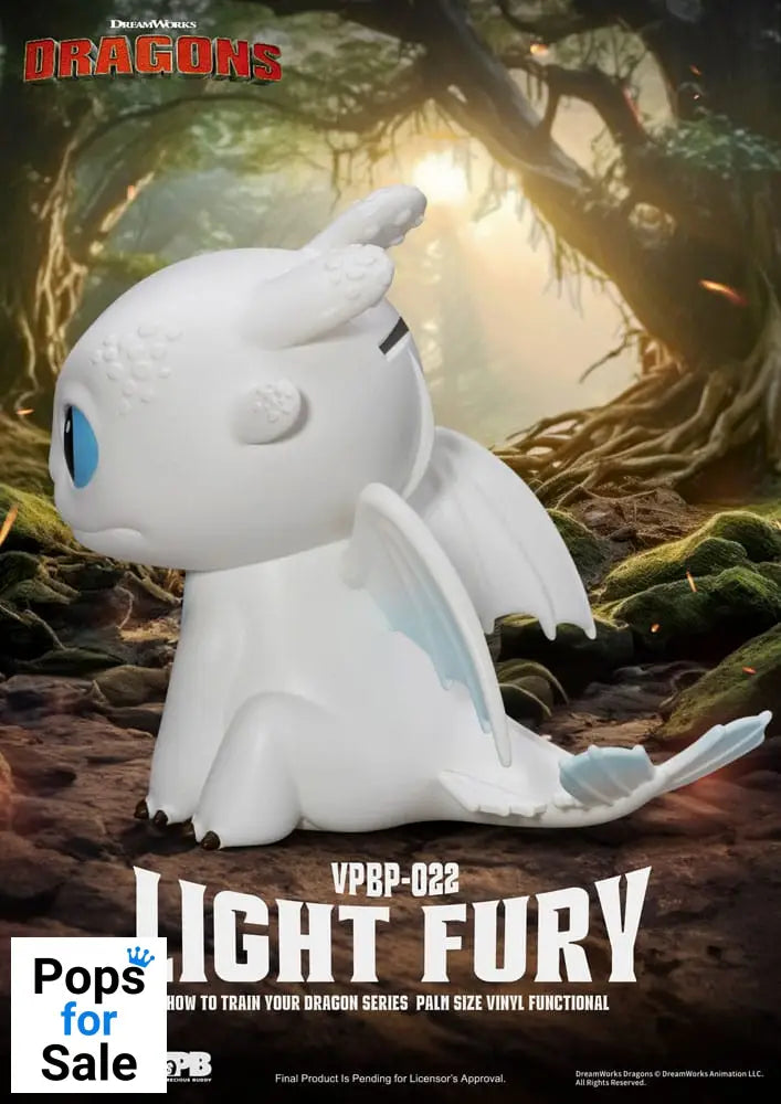 How To Train Your Dragon Piggy Vinyl Bank Light Fury 12 cm Banks