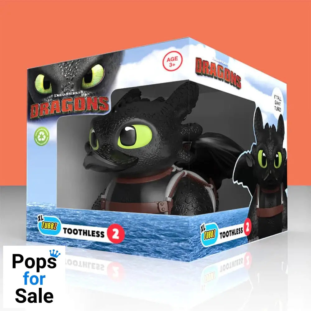 How to Train Your Dragon Tubbz PVC XL Figure Toothless 25 cm
