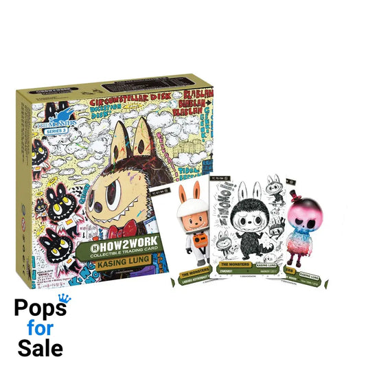 How2work Labubu Collectible Chrome Trading Cards The Monsters Series 3 (10)