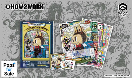 How2work Labubu Collectible Chrome Trading Cards The Monsters Series 3 (10)