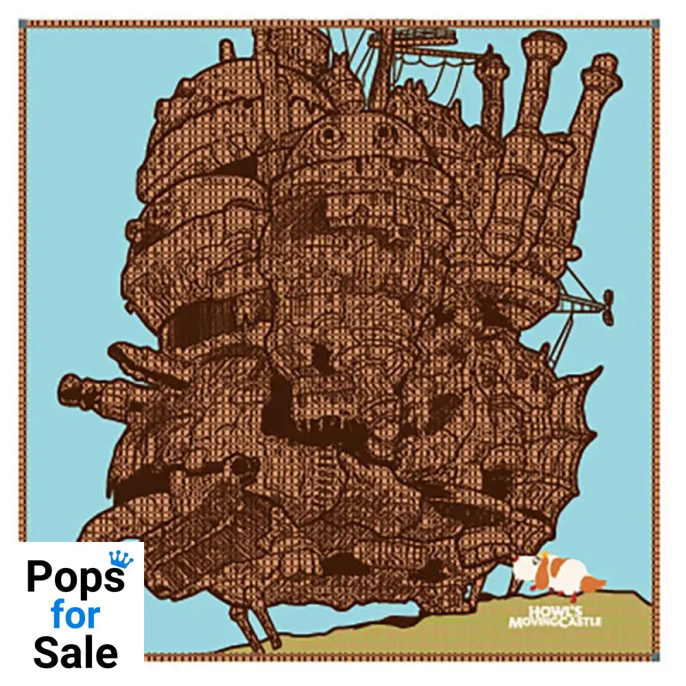 Howl´s Moving Castle Imabari Handkerchief Hauru's Castle 40 x 40 cm