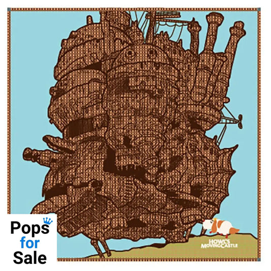 Howl´s Moving Castle Imabari Handkerchief Hauru's Castle 40 x 40 cm