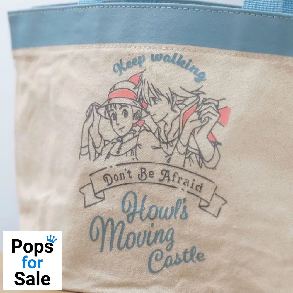 Howl's Moving Castle Cloth Lunch Bag Don't Be Afraid