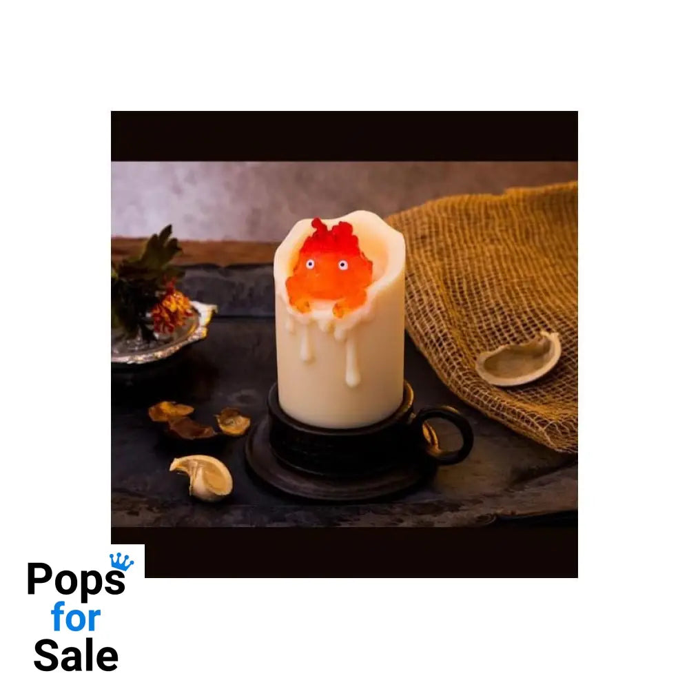 Howl's Moving Castle Light Illuminated Calcifer & candle 13 cm
