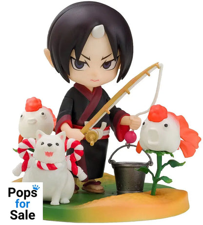 Hozuki no Reitetsu Hakotoniwa PVC Statue Hozuki & Shiro 11 cm