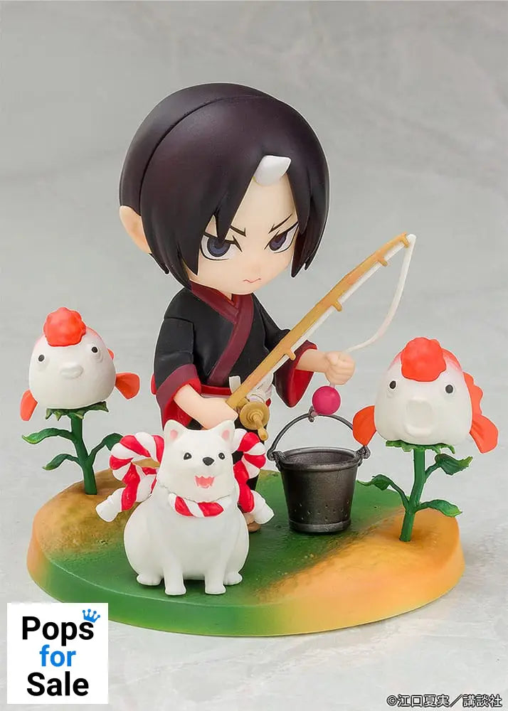 Hozuki no Reitetsu Hakotoniwa PVC Statue Hozuki & Shiro 11 cm Statues