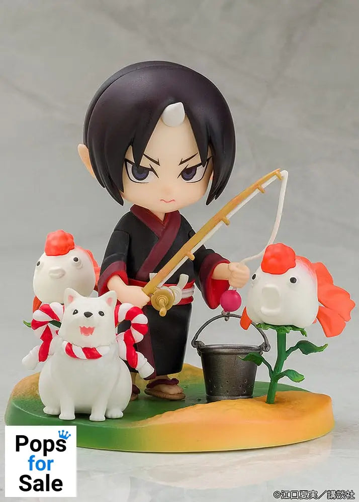 Hozuki no Reitetsu Hakotoniwa PVC Statue Hozuki & Shiro 11 cm