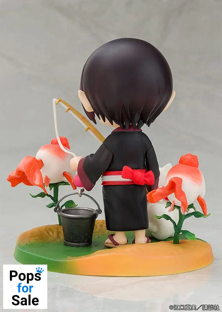 Hozuki no Reitetsu Hakotoniwa PVC Statue Hozuki & Shiro 11 cm Statues