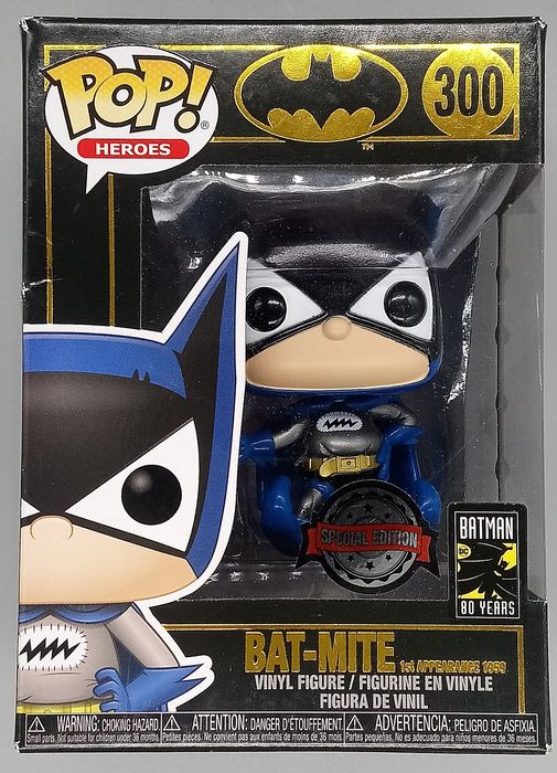 300 Bat-Mite (1st Appearance 1959) - Metallic - DC - Damaged Box Funko POP