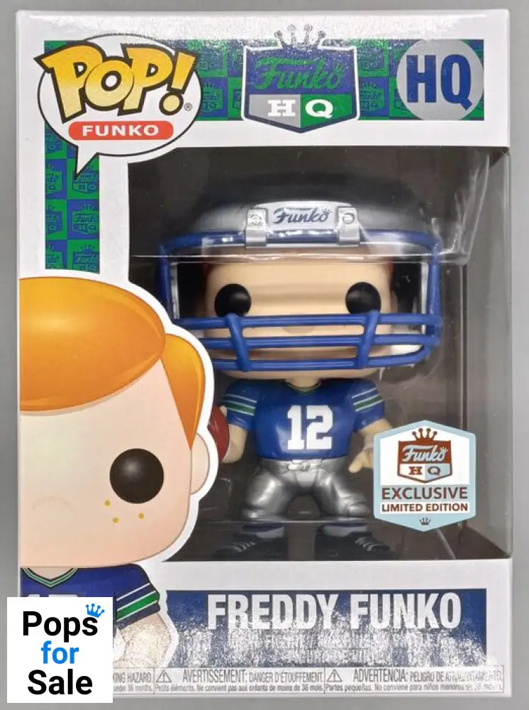 #HQ Freddy Funko (Football- Throwback) Funko (Freddy) Funko POP