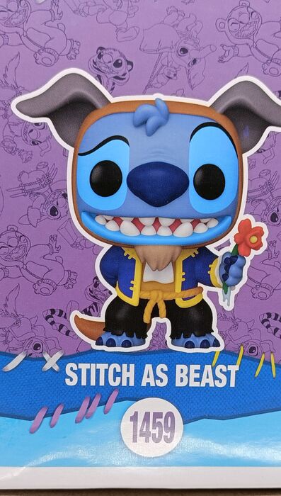 1459 Stitch (as The Beast) Disney Lilo & Stitch Box Damaged Funko POP