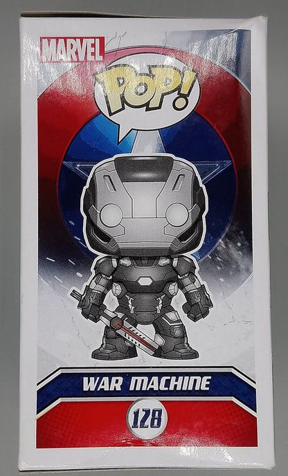 #128 War Machine - Marvel Captain America Civil War Box Damaged Funko POP