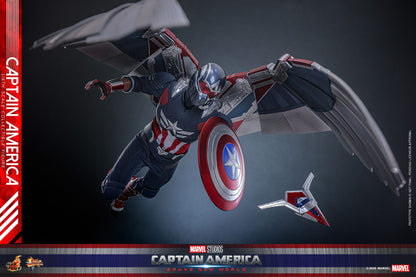 Hot Toys Captain America: Brave New World Movie Masterpiece Action Figure 1/6 Captain America 30 cm PRESALE