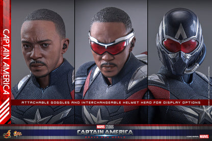 Hot Toys Captain America: Brave New World Movie Masterpiece Action Figure 1/6 Captain America 30 cm PRESALE