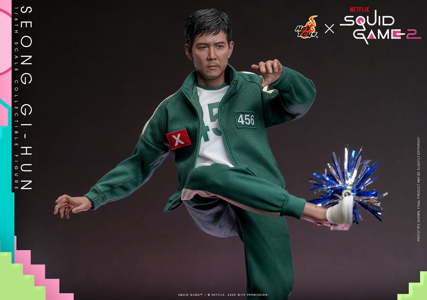 Hot Toys Squid Game 2 Action Figure 1/6 Seong Gi-hun 30 cm PRESALE