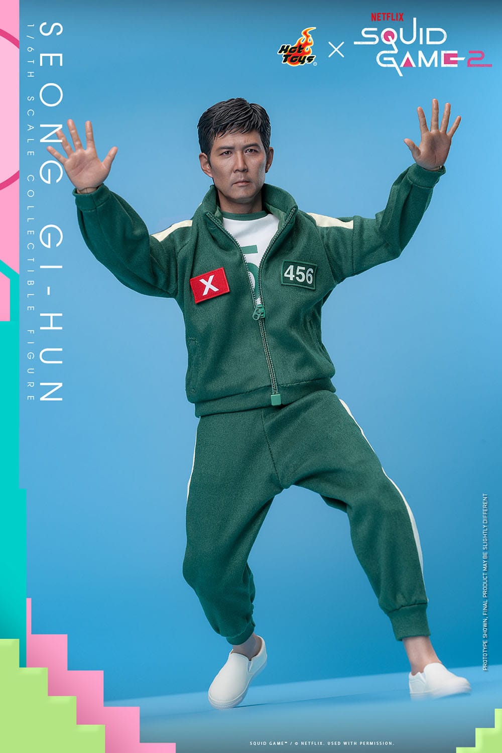 Hot Toys Squid Game 2 Action Figure 1/6 Seong Gi-hun 30 cm PRESALE