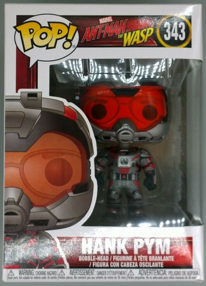 #343 Hank Pym - Marvel Ant-Man & The Wasp Funko POP