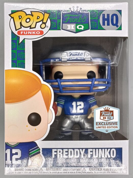 #HQ Freddy Funko (Football- Throwback) Funko (Freddy) Funko POP