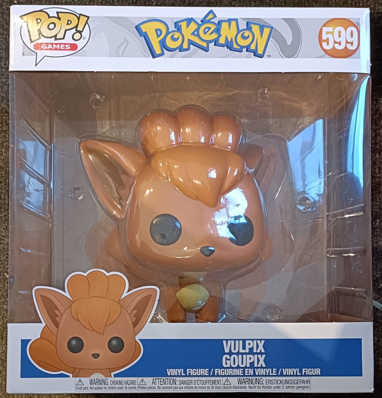 #599 Vulpix - 10 Inch - Pokemon Funko POP
