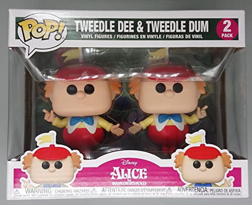 [2 Pack] Tweedle Dee & Tweedle Dum - Disney Alice in Wonder Funko POP
