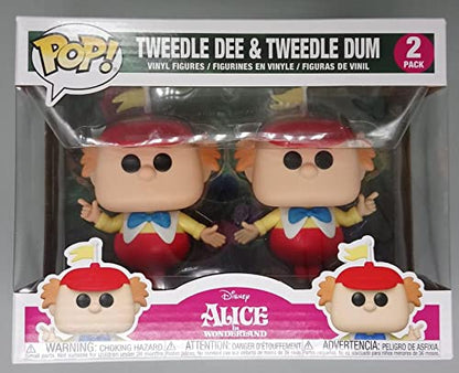 [2 Pack] Tweedle Dee & Tweedle Dum - Disney Alice in Wonder Funko POP