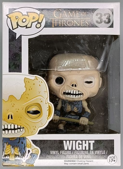 #33 Wight - Game of Thrones - Box Damaged Funko POP