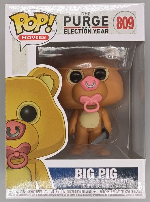 #809 Big Pig - The Purge (Election Year) - Box Damaged Funko POP