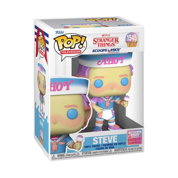 1545 Steve (Scoops Ahoy) - Stranger Things Funko POP - Brand New