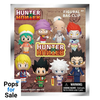 Hunter x Hunter 3D Foam Bag Clips Series 1 Display (24)