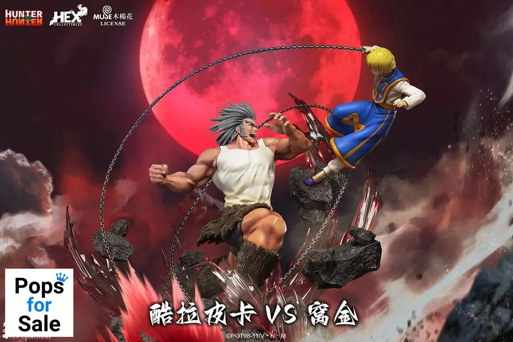 Hunter x Hunter Elite Dynamic Statue 1/6 Kurapika Vs Uvogin 61 cm